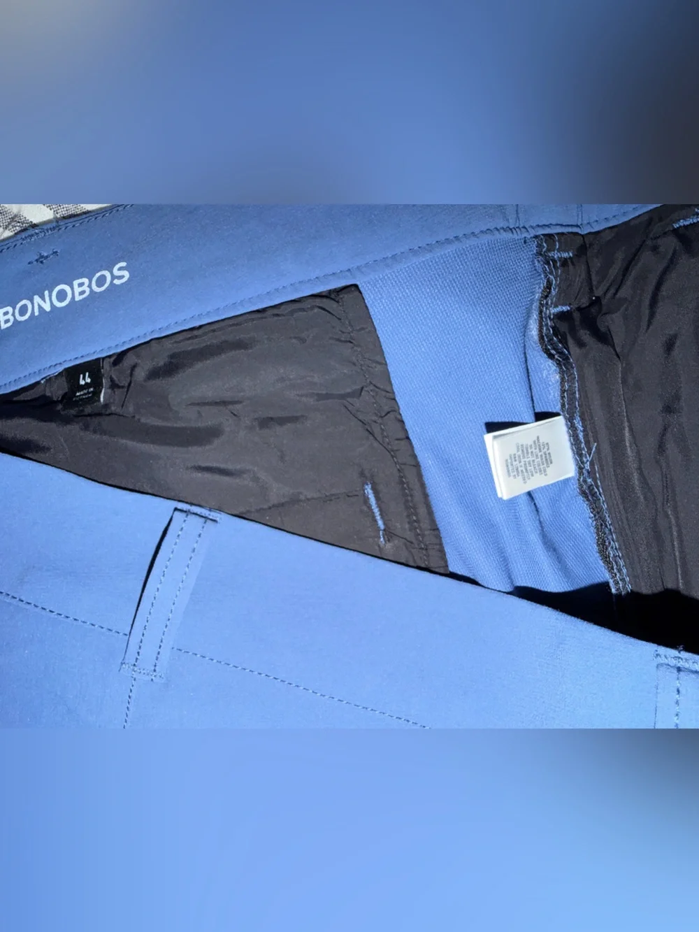 Bonobos men’s Navy Blue Hybrid big and tall Shorts